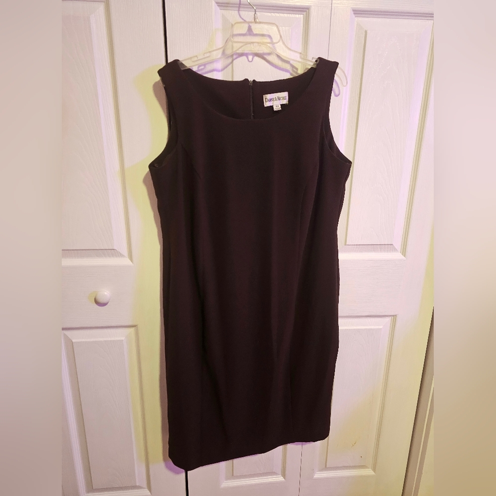 Danny & Nicole Chocolate Brown Dress